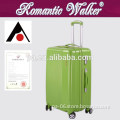 ABS /PC trolley luggage ;ABS& PC; hardshell suitcase ;4 wheels 360 degree spinner luggage